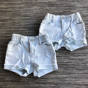 Gap White Wash Shorts